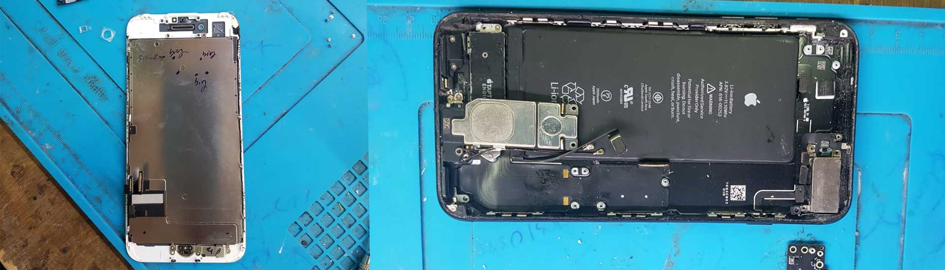 Fixing the iphone7+ significantly